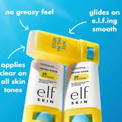 e.l.f. Aurinkotuotteet<cosmetics Suntouchable Invisi-Stick SPF 50 aurinkosuoja 18 g
