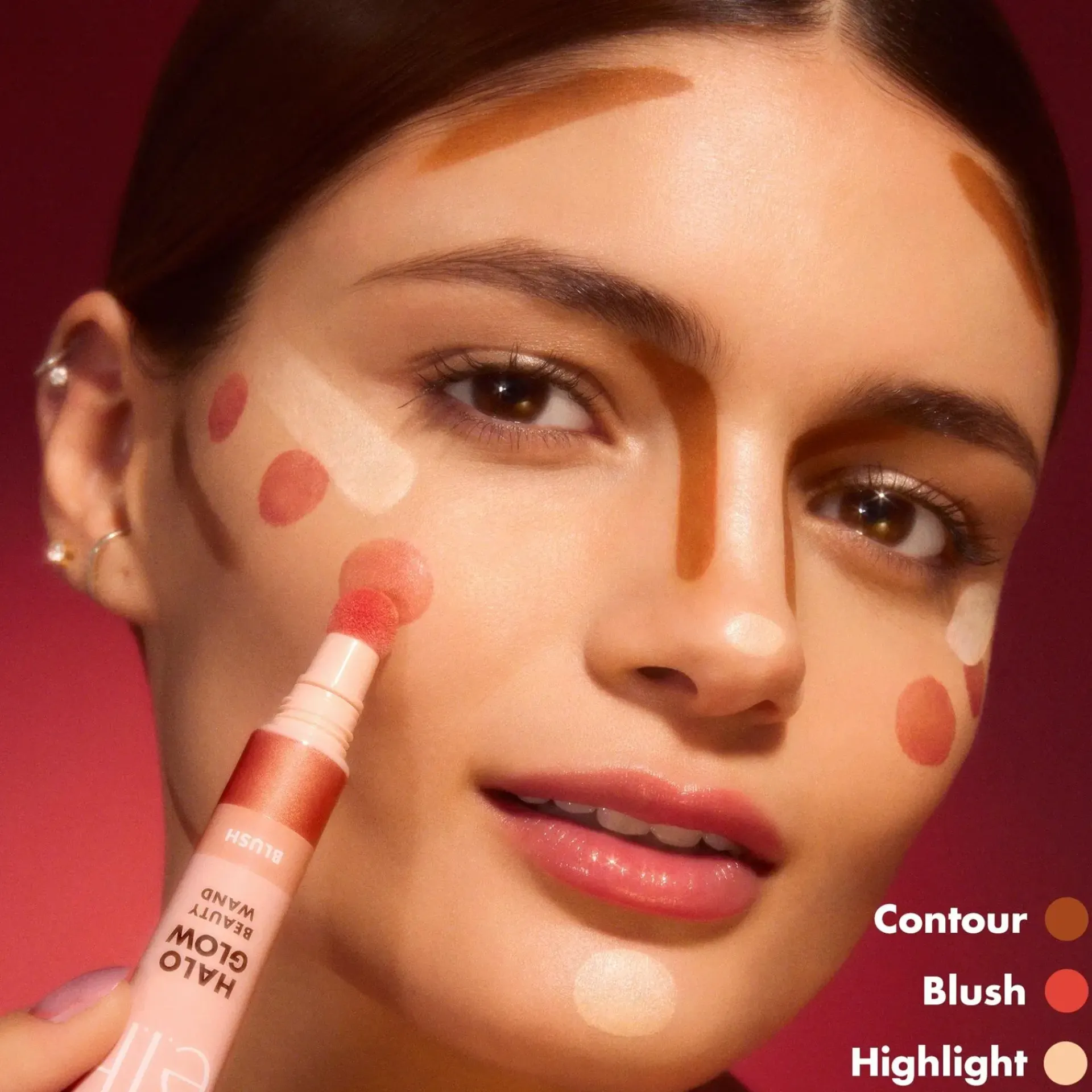 e.l.f. Kasvomeikit<Halo Glow Blush Beauty Wand poskipuna 10 ml