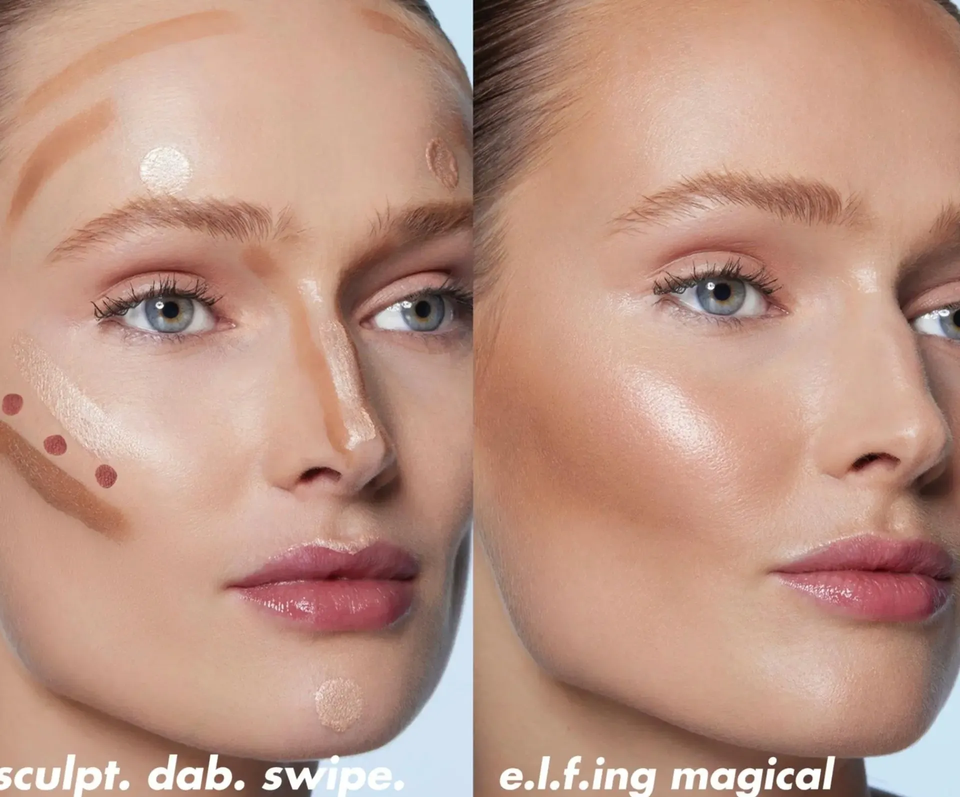 e.l.f. Kasvomeikit<Halo Glow Contour Beauty Wand korostusväri 10 ml