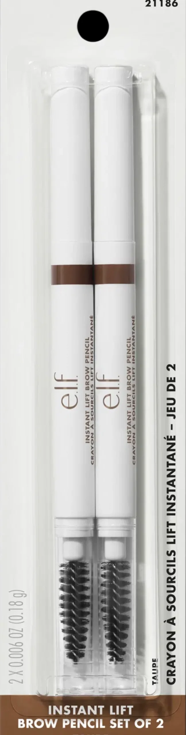 e.l.f. Silmämeikit<Instant Lift Brow Pencil 2-Pack kulmakynäpakkaus
