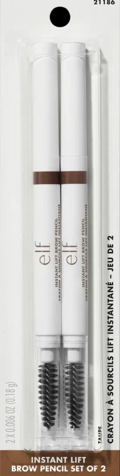 e.l.f. Silmämeikit<Instant Lift Brow Pencil 2-Pack kulmakynäpakkaus