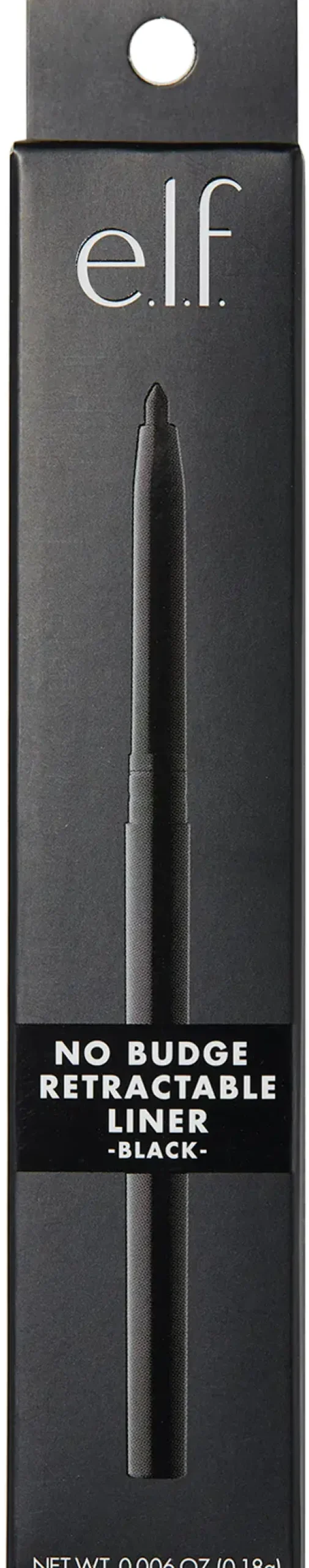 e.l.f. Silmämeikit<No Budge Retractable Eyeliner silmänrajauskynä 0,23 g BLACK