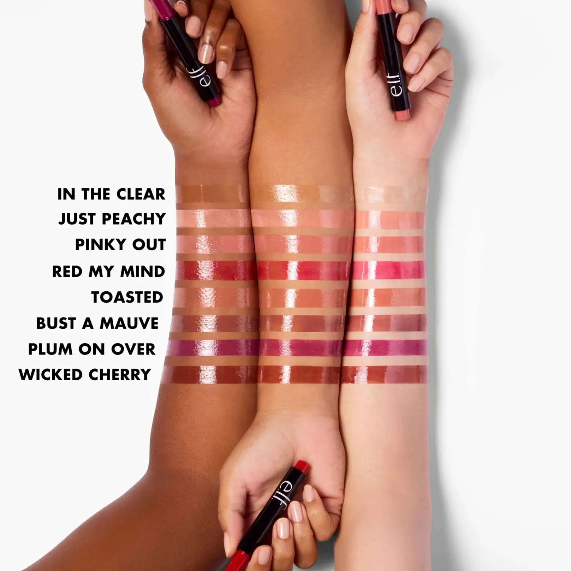 e.l.f. Huulimeikit<Pout Clout Lip Plumping Pen sävytetty huulikiilto 2 g
