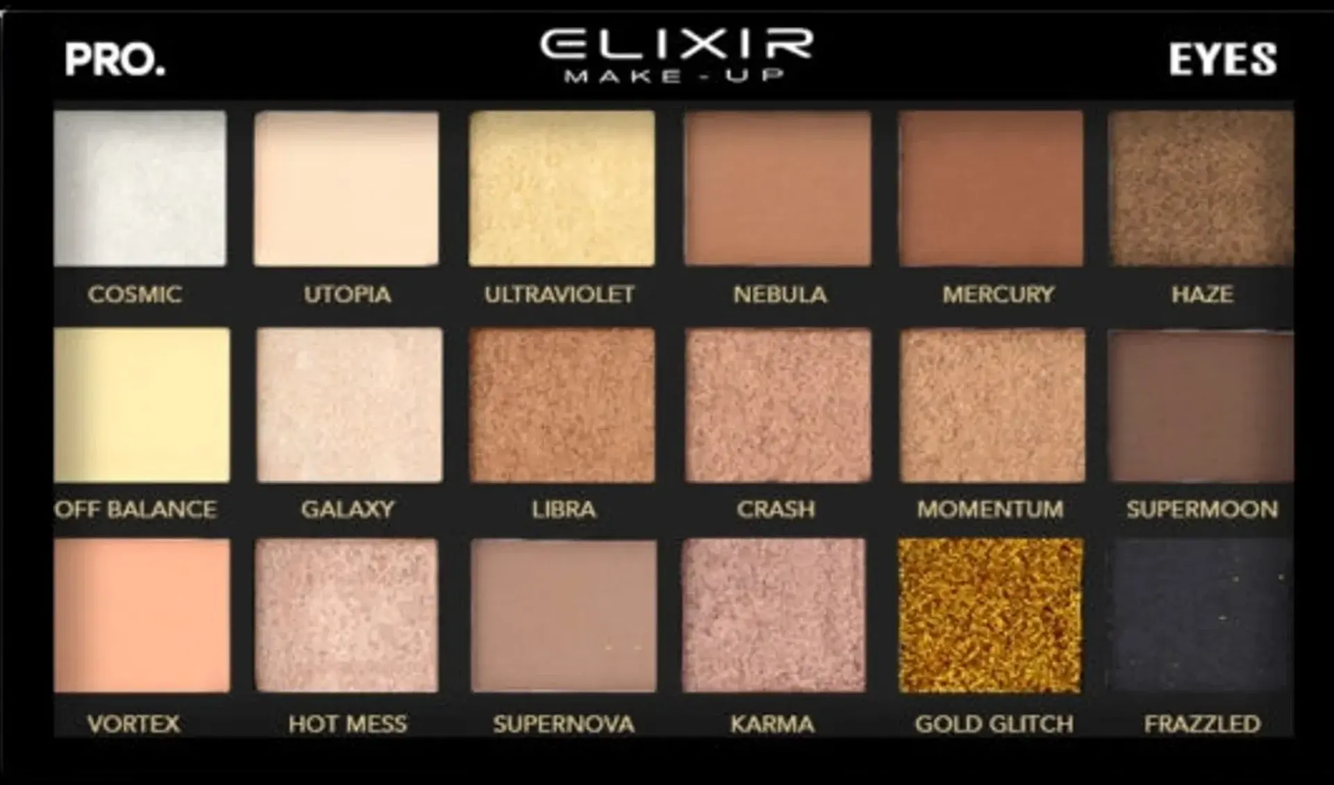 Elixir Silmämeikit<Eyeshadow Palette Utopia luomiväripaletti
