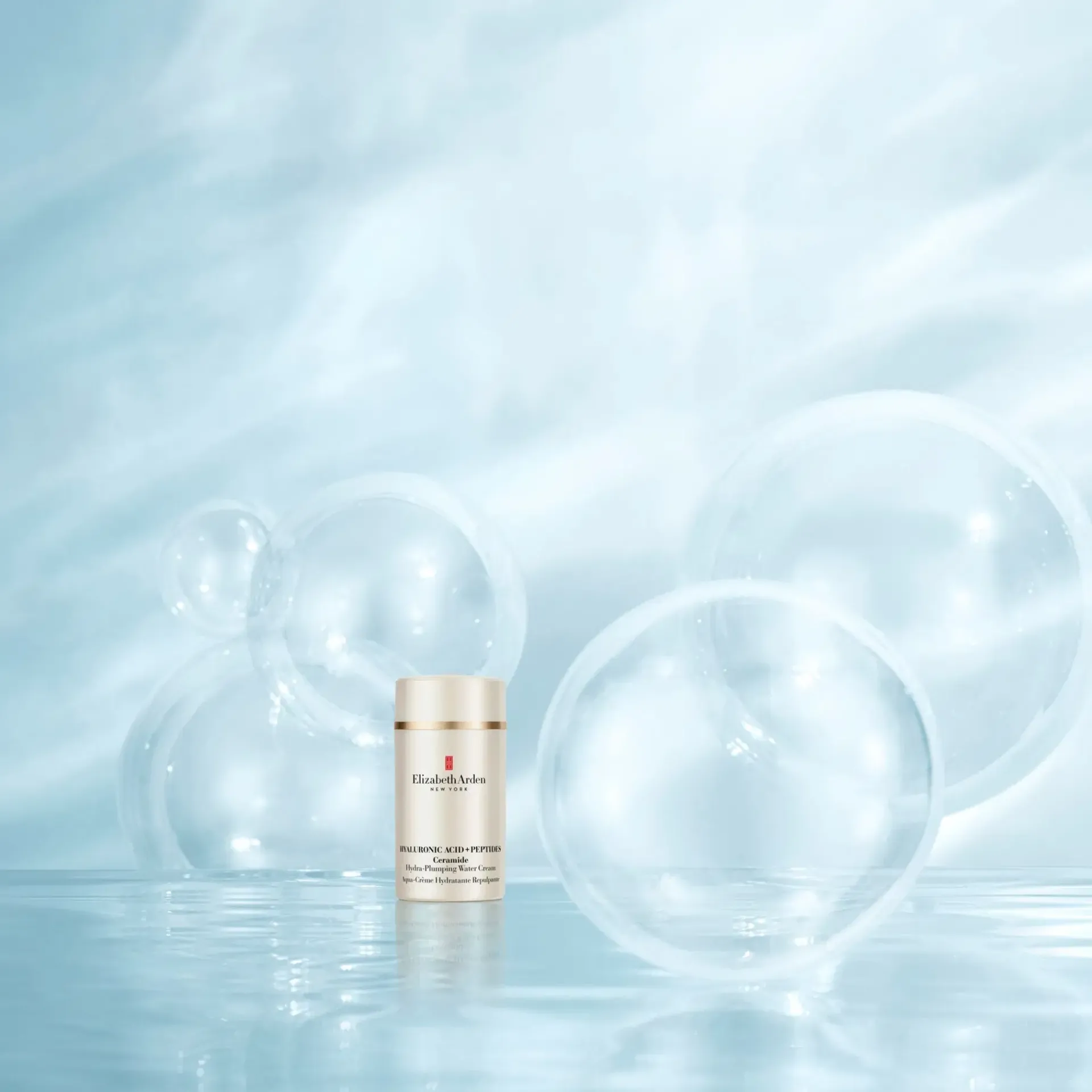 Elizabeth Arden Kasvojenhoito<Ceramide Hyaluronic acid + peptides water cream -kasvovoide päivä- ja yökäyttöön 50ml