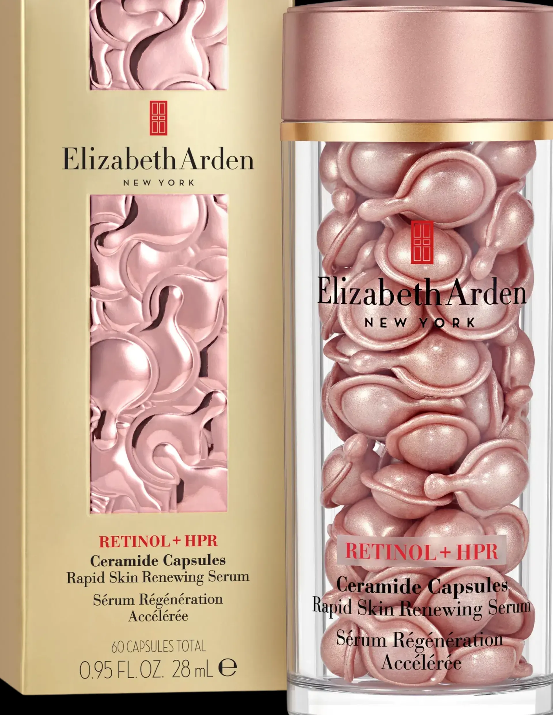 Elizabeth Arden Ihonhoidon Tehoaineet|Kasvojenhoito<RETINOL + HPR Ceramide Capsules seerumikapselit 60 kpl