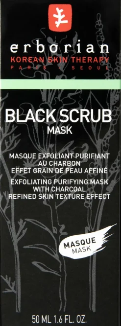 Erborian Korealainen Ihonhoito|Kasvojenhoito<Black Scrub 50ml