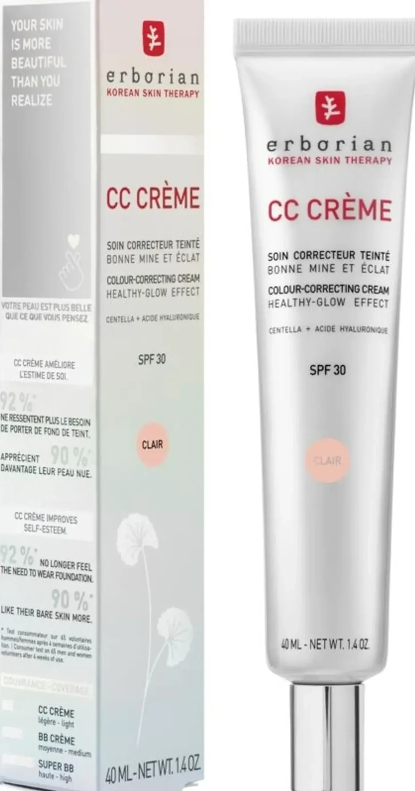 Erborian Kasvojenhoito<CC Creme Clair 40ml