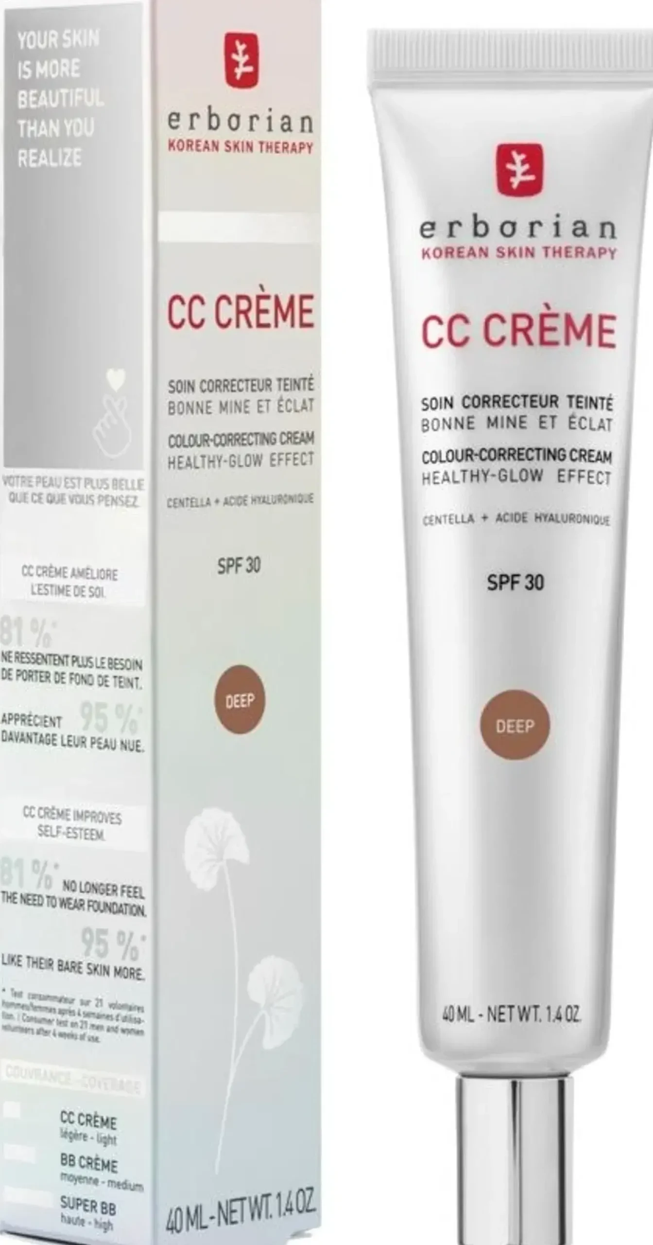 Erborian Kasvojenhoito<CC Creme Deep 40ml