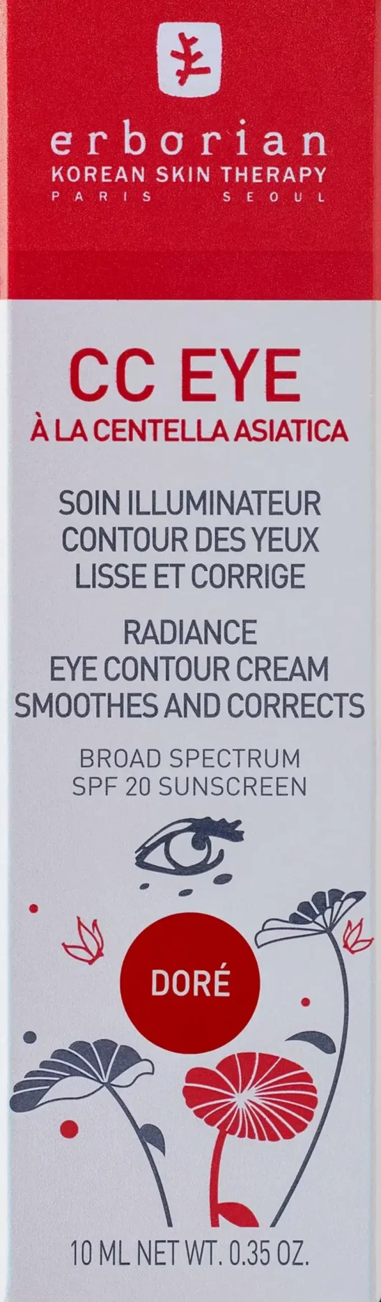 Erborian Korealainen Ihonhoito|Korealaiset Meikit<CC Eye Doré 10ml
