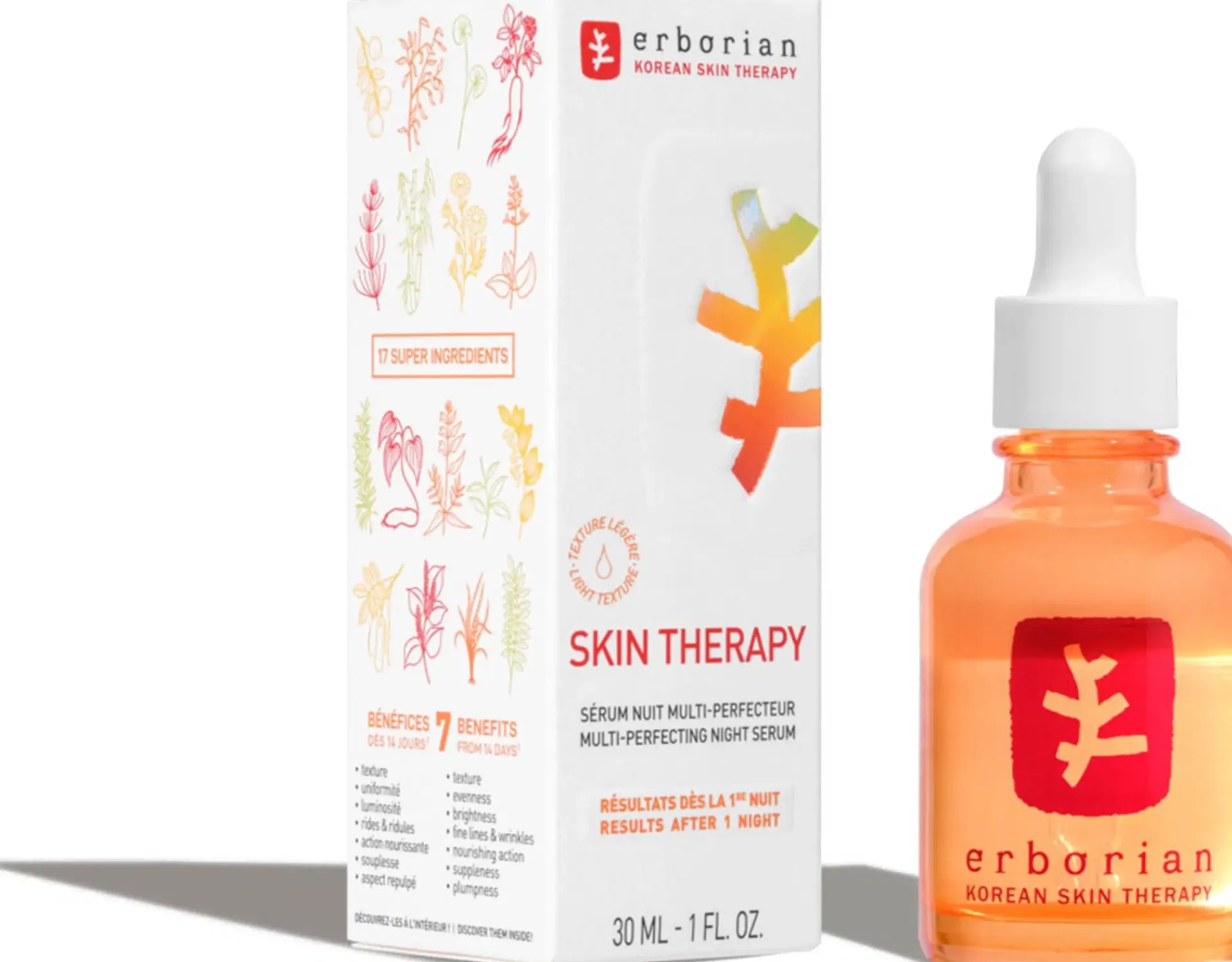 Erborian Kasvojenhoito<Skin Therapy Light seerumi 30ml