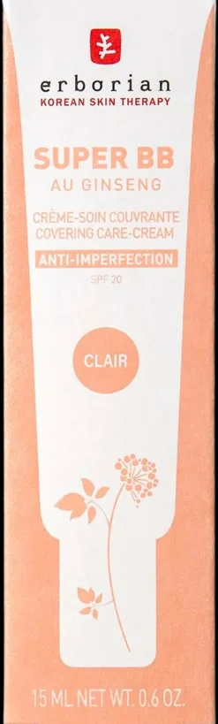 Erborian Korealainen Ihonhoito|Korealaiset Meikit<Super BB Clair 15ml