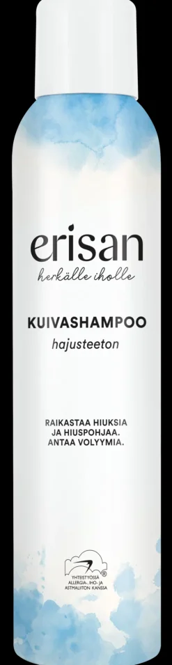 Erisan Hiusten Muotoilutuotteet<Hajusteeton Kuivashampoo 250 ml