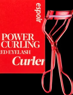 espoir Korealaiset Meikit|Meikkisiveltimet Ja -Välineet<Power Curling Red Eyelash Curler -ripsientaivutin