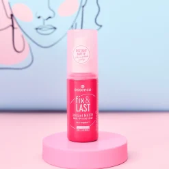 Essence Kasvomeikit<fix & LAST instant MATTE MAKE-UP FIXING SPRAY 50 ml