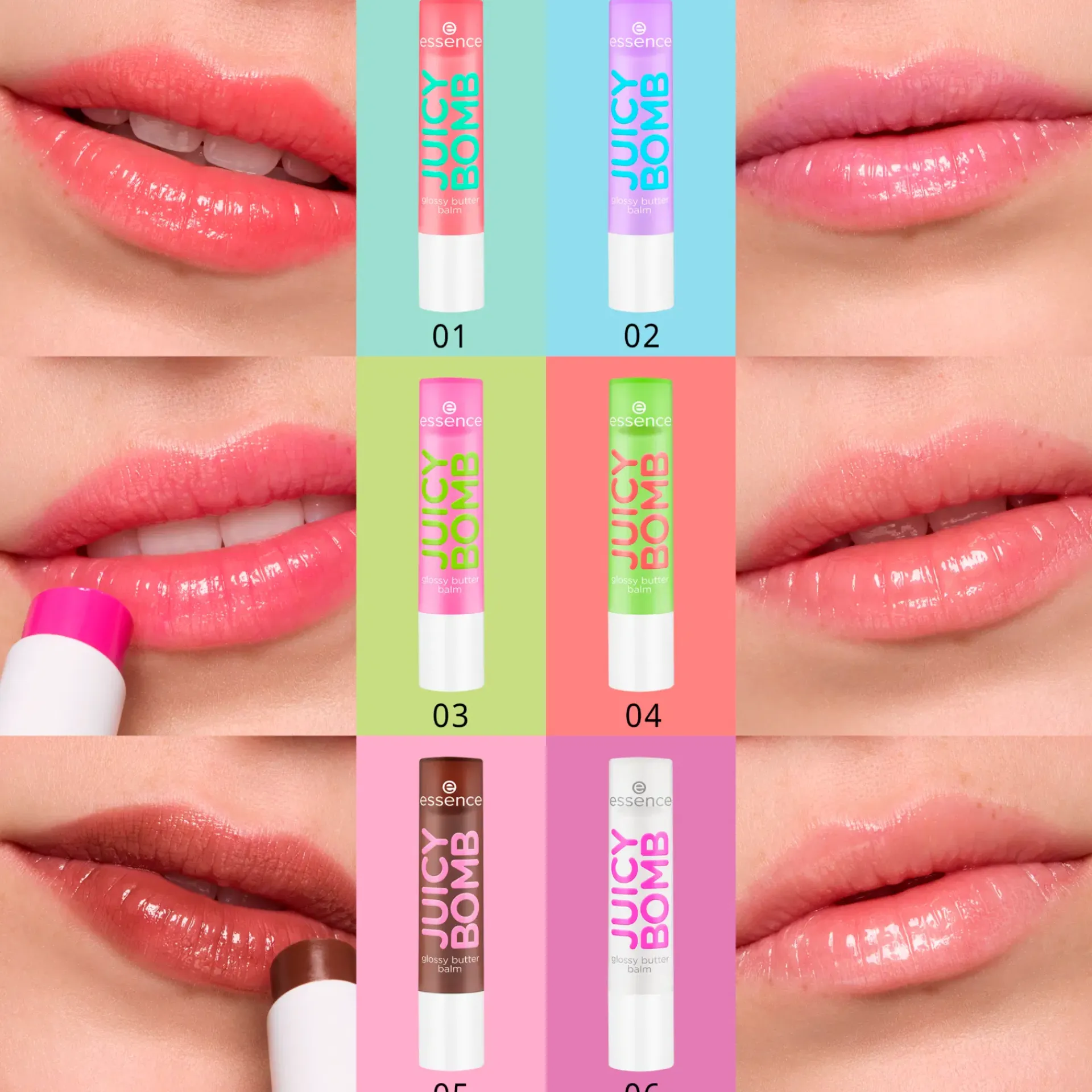 Essence Huulimeikit<JUICY BOMB glossy butter balm 06 Wake Me Up Before You Coco 2.5 g