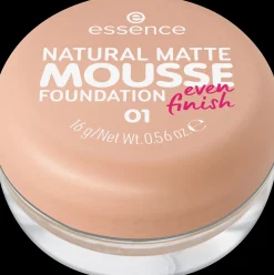 Essence Kasvomeikit<NATURAL MATTE MOUSSE meikkivoide 16 g