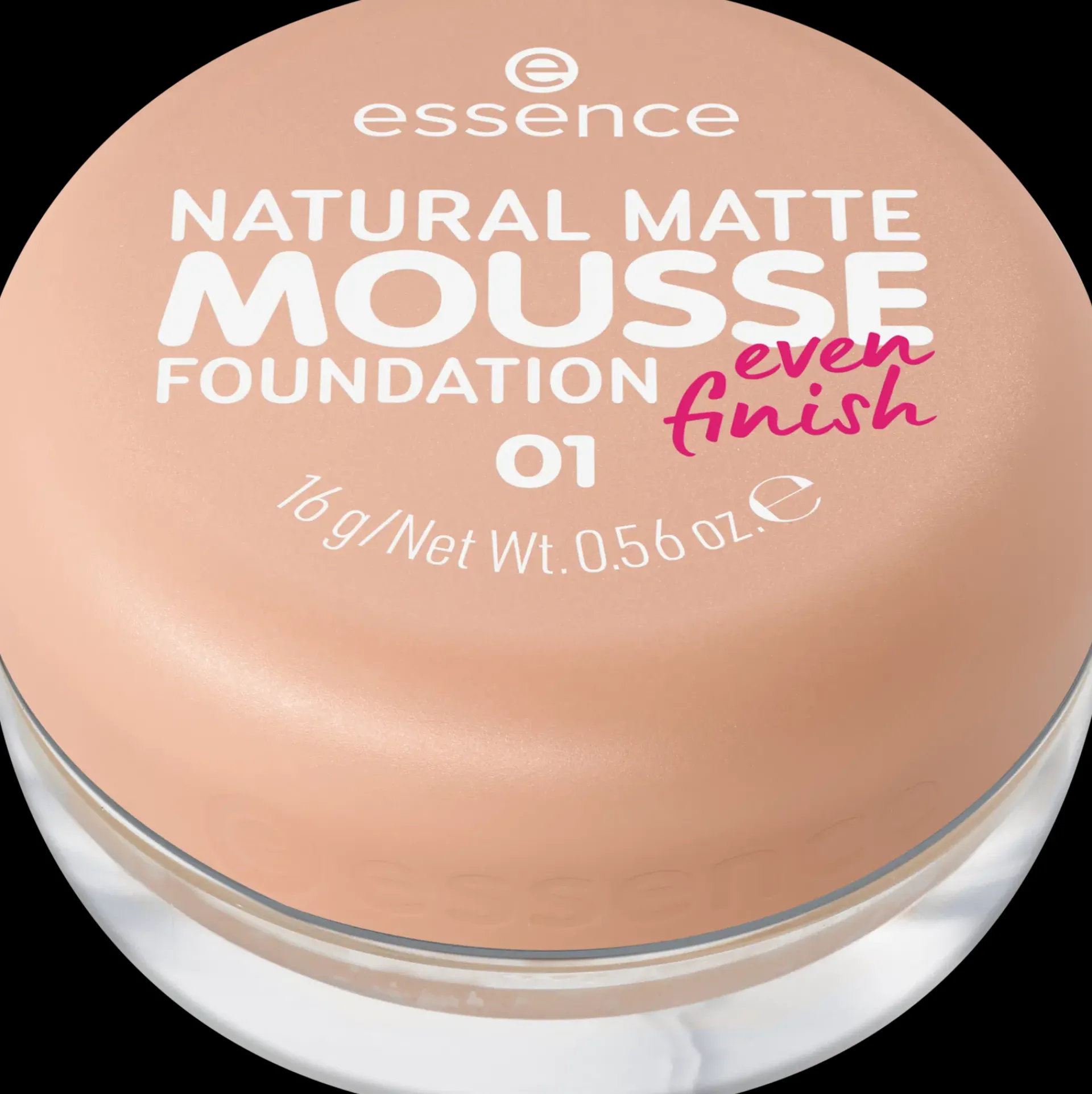 Essence Kasvomeikit<NATURAL MATTE MOUSSE meikkivoide 16 g