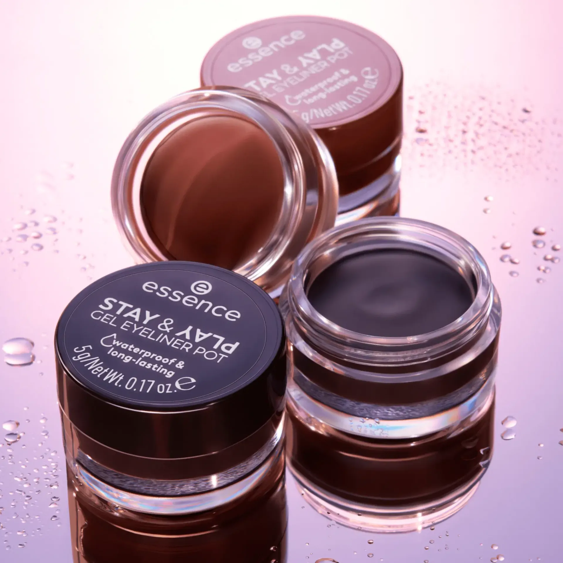 Essence Silmämeikit<STAY & PLAY GEL EYELINER POT 5 g