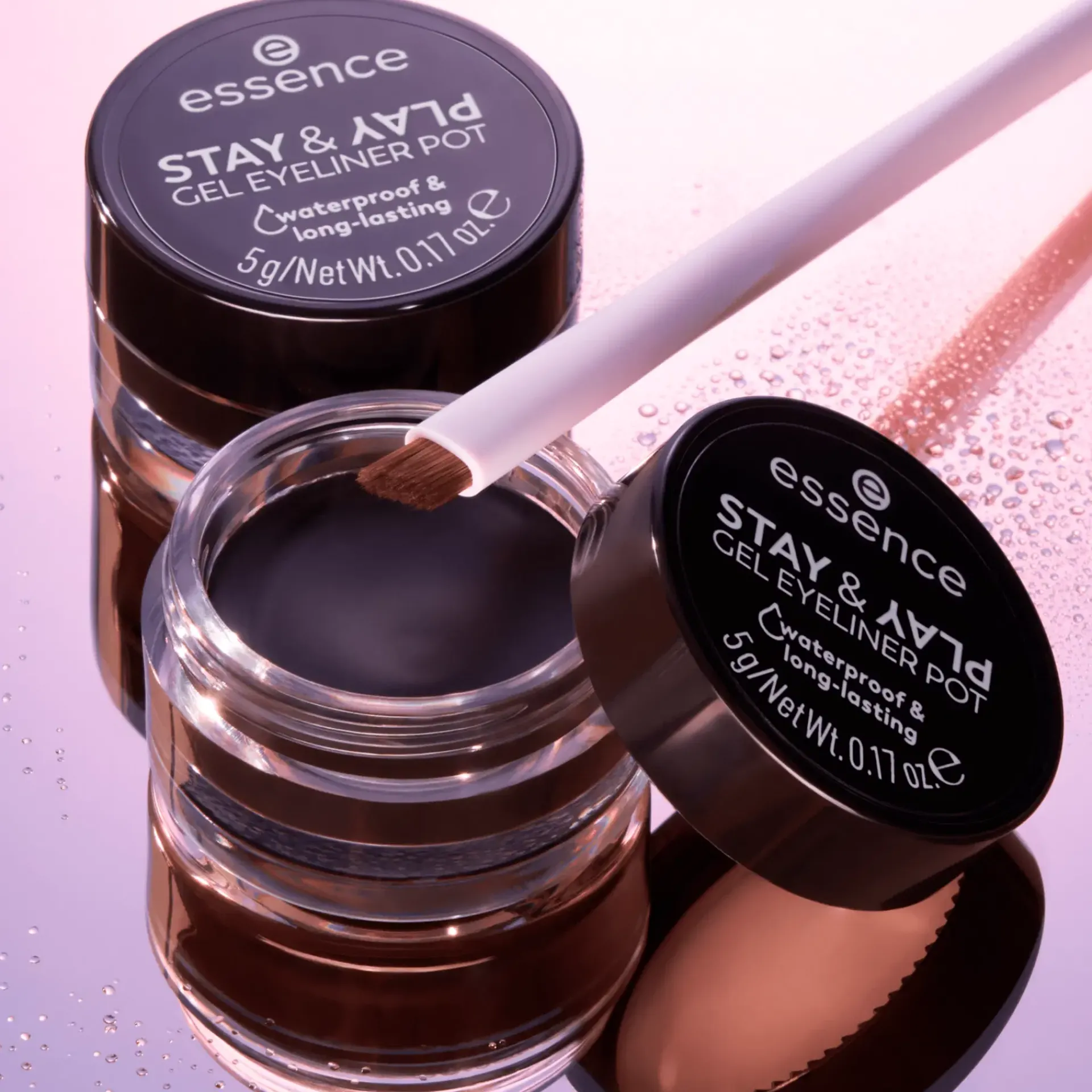 Essence Silmämeikit<STAY & PLAY GEL EYELINER POT 5 g
