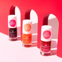 Essence Kasvomeikit<WHAT A TINT! lip & cheek tint 02 Coral Sunset 4.9 ml