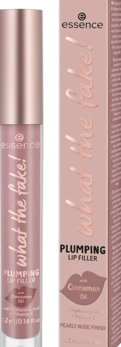 Essence Huulimeikit<what the fake! PLUMPING LIP FILLER 02 oh my nude! 4.2 ml