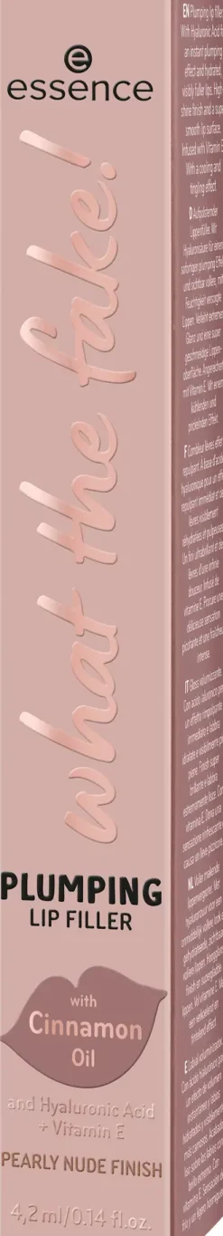 Essence Huulimeikit<what the fake! PLUMPING LIP FILLER 02 oh my nude! 4.2 ml