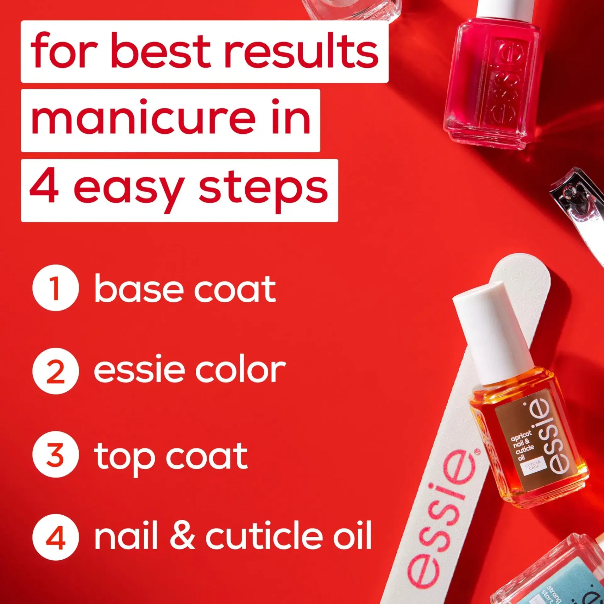 essie Kynsimeikit Ja Kynsienhoito<stay longer päällyslakka 13,5ml
