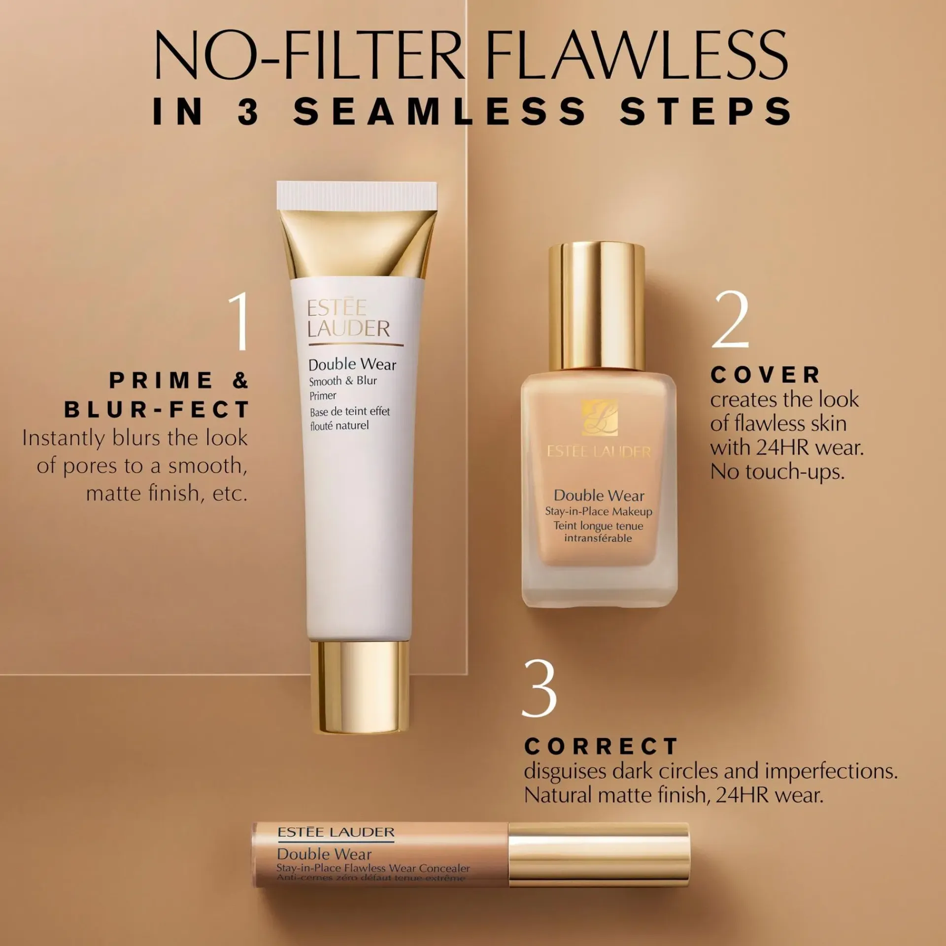 Estée Lauder Kasvomeikit<Double Wear Smooth and Blur Primer -meikin pohjustusvoide 15 ml