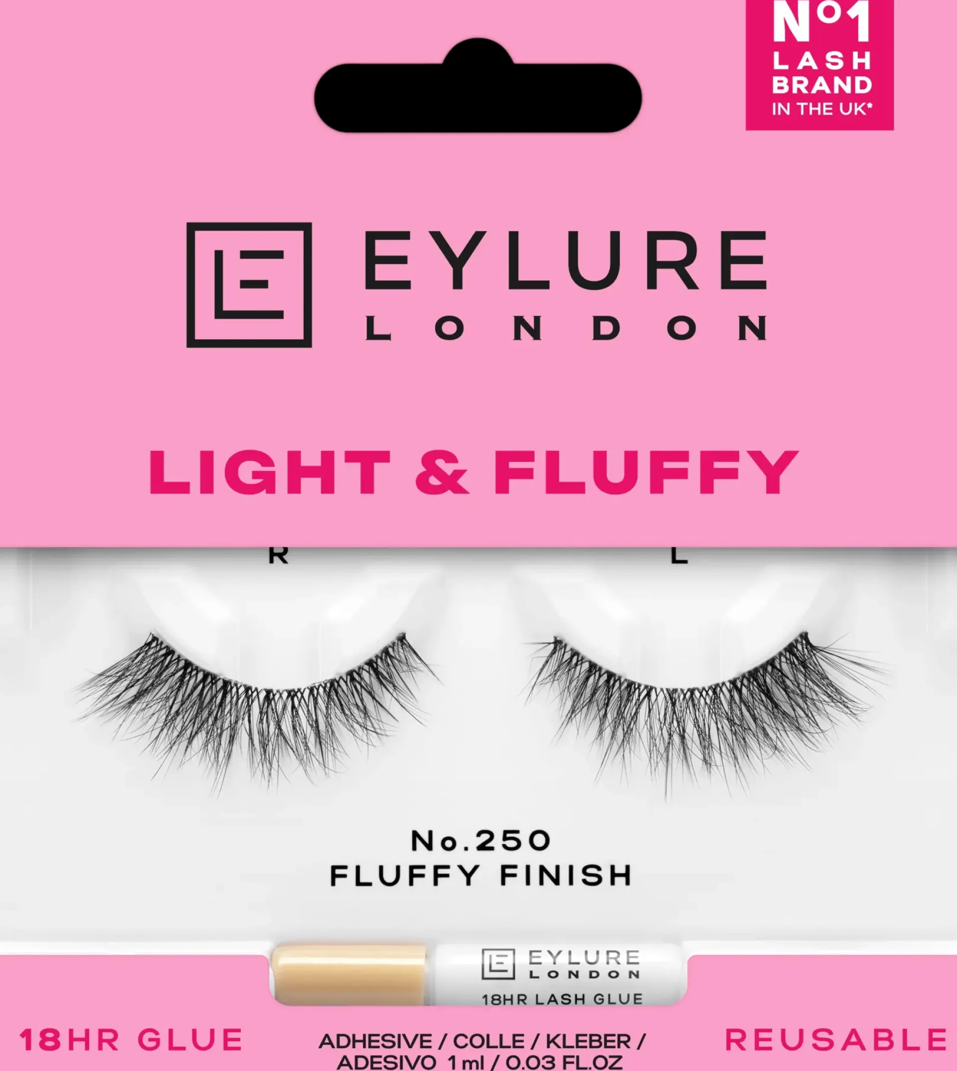 Eylure Silmämeikit<Light & Fluffy No.250-irtoripset