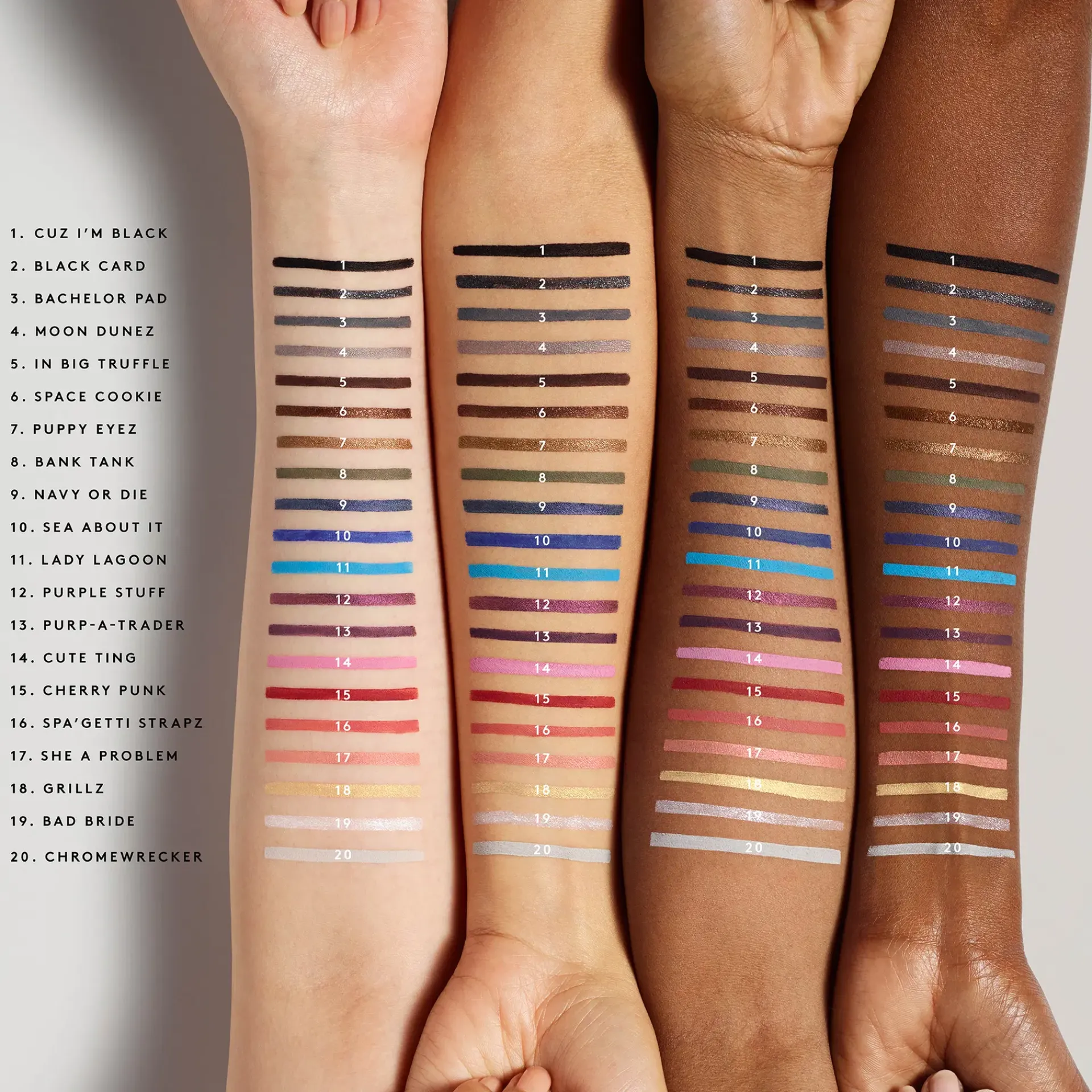 Fenty Beauty Silmämeikit<Flypencil Longwear Pencil Eyeliner pitkäkestoinen silmänrajausväri 3 g