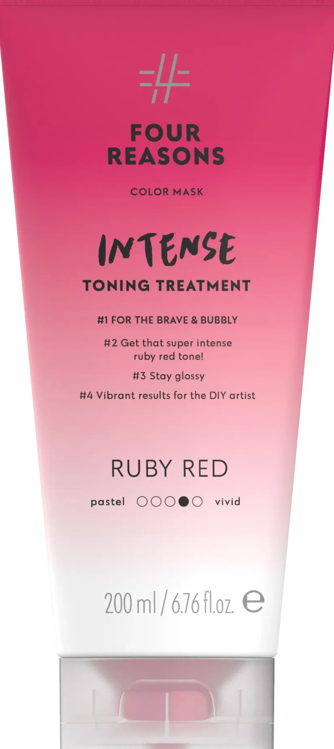Four Reasons Hiusvärit|Kampaamotuotteet<Color Mask Intense Toning Treatment Ruby Red sävyttävä tehohoito 200 ml