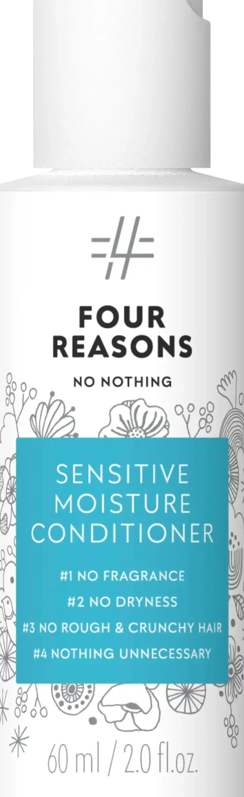 Four Reasons Matkakokoiset Tuotteet|Hajusteettomat Hiustuotteet<No Nothing Sensitive Moisture Conditioner hoitoaine 60 ml