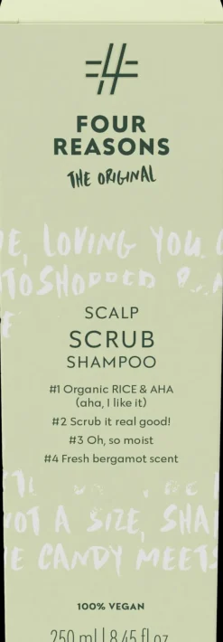 Four Reasons Hiukset|Shampoot<Original Scalp Scrub Shampoo 250 ml