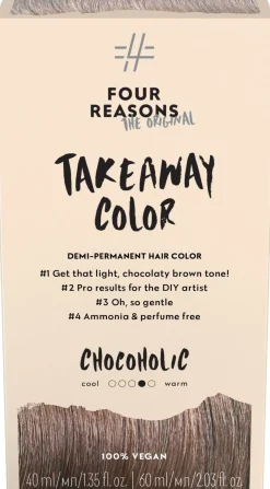Four Reasons Hiusvärit|Kampaamotuotteet<Original Takeaway Color 6.35 Chocoholic kestosävyte