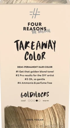 Four Reasons Hiusvärit|Kampaamotuotteet<Original Takeaway Color 8.3 Goldilocks kestosävyte
