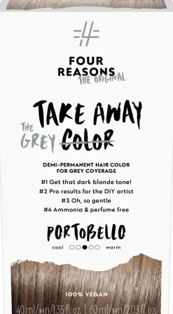 Four Reasons Hiusvärit|Kampaamotuotteet<Original Takeaway Color 7.0 Portobello kestosävyte