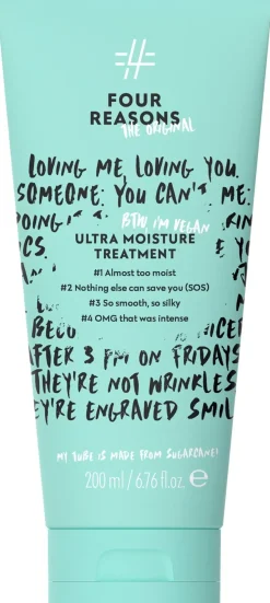 Four Reasons Hiusnaamiot Ja -Tehohoidot|Hiustenhoito<Original Ultra Moisture Treatment tehohoito 200 ml
