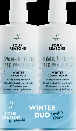 Four Reasons Hiustenhoito<Original Winter Shampoo & Conditioner pakkaus