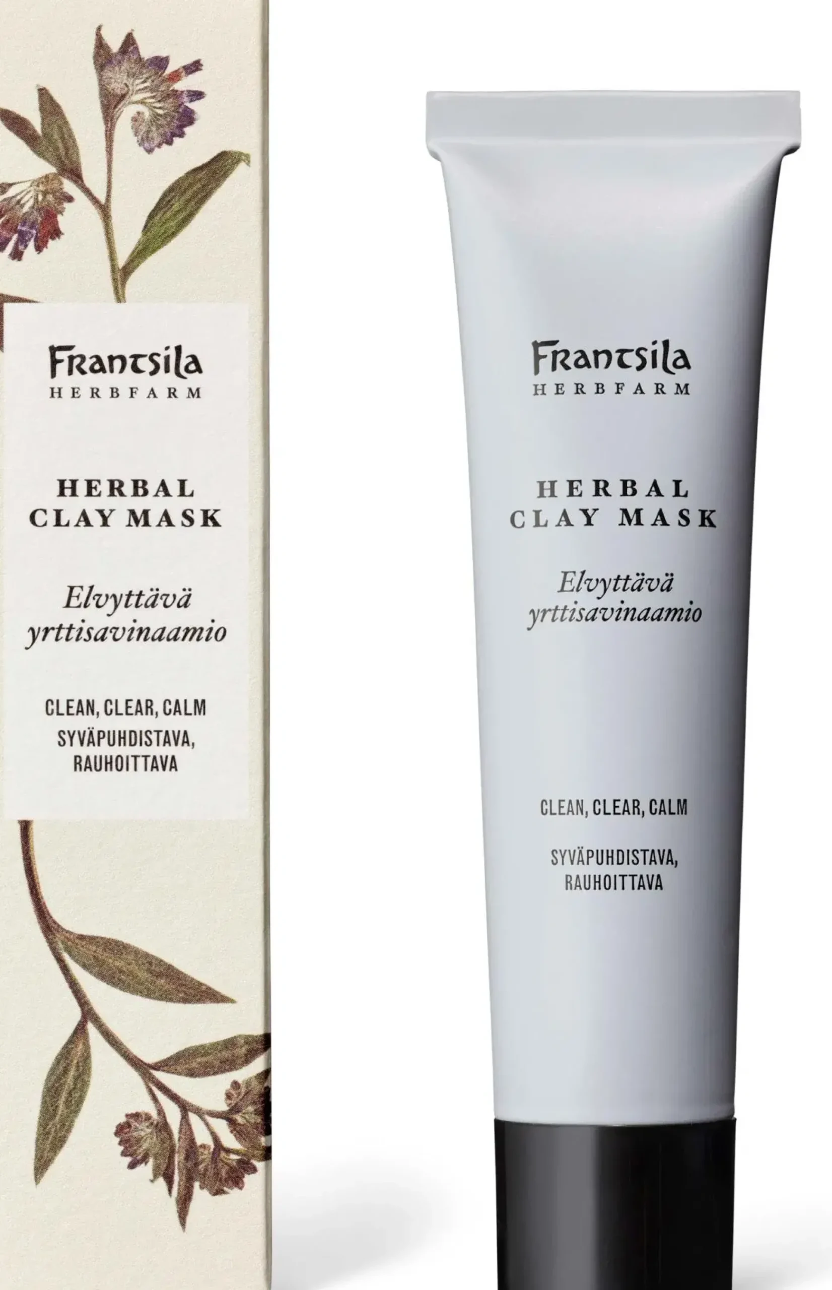 Frantsila Ihonhoito|Kasvojenhoito<Elvyttävä yrttisavinaamio 40ml