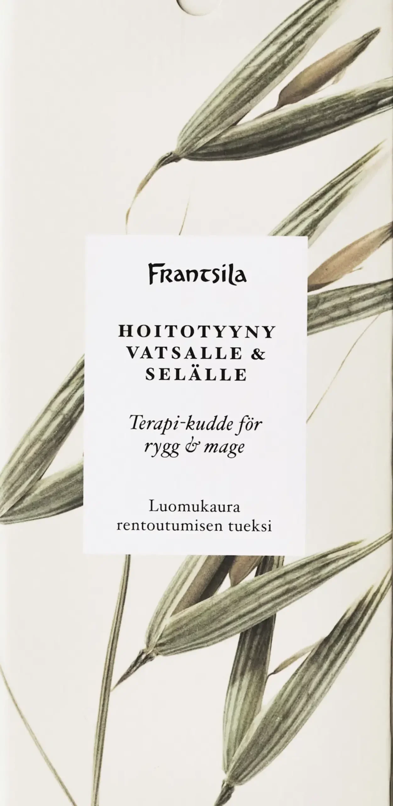 Frantsila Ihonhoito|Vartalonhoito<Hoitotyyny selälle&vatsalle