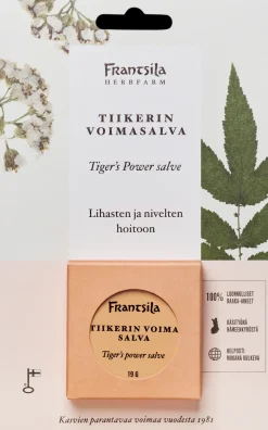 Frantsila Ihonhoito|Kylmägeelit Ja Hoitosalvat<Tiikerin voimasalva 19g