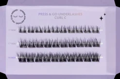 G Beauty Lab Silmämeikit<G Beauty Press & go underlashes Date ripset