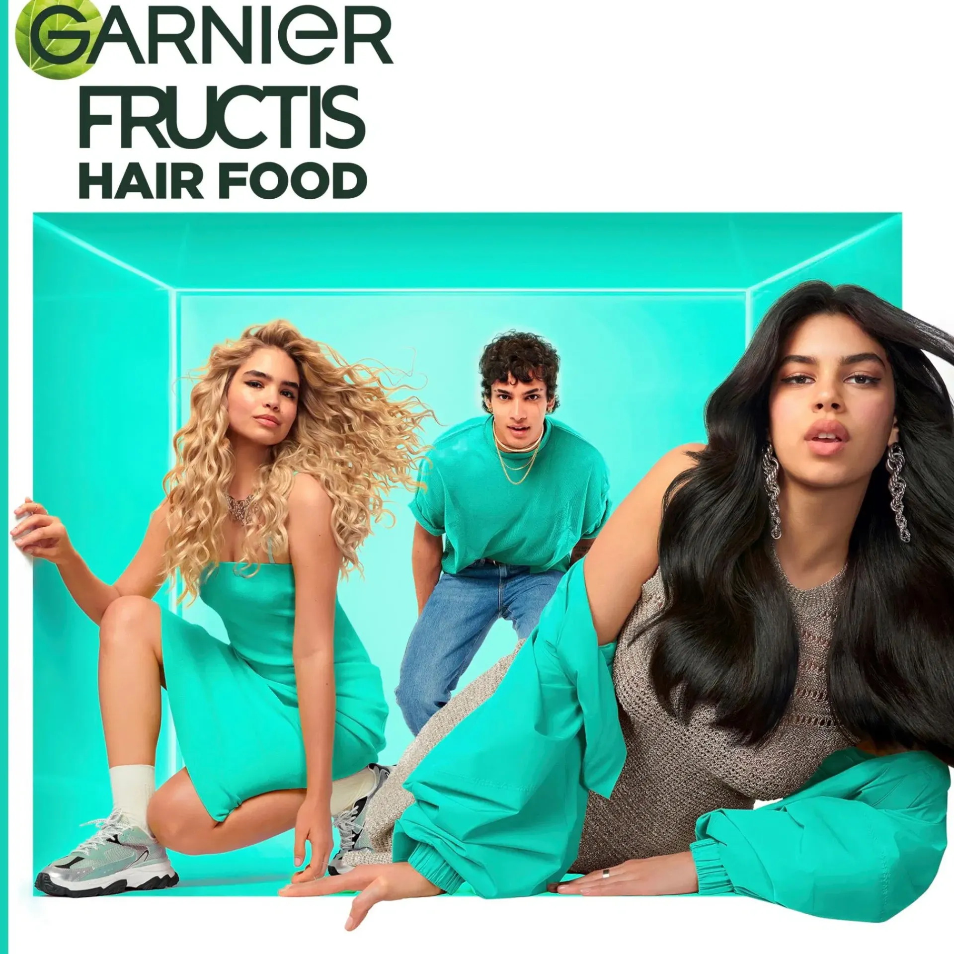 Garnier Hiustenhoito<Fructis Hair Food Aloe Vera hoitoaine normaaleille ja kuiville hiuksille 350ml
