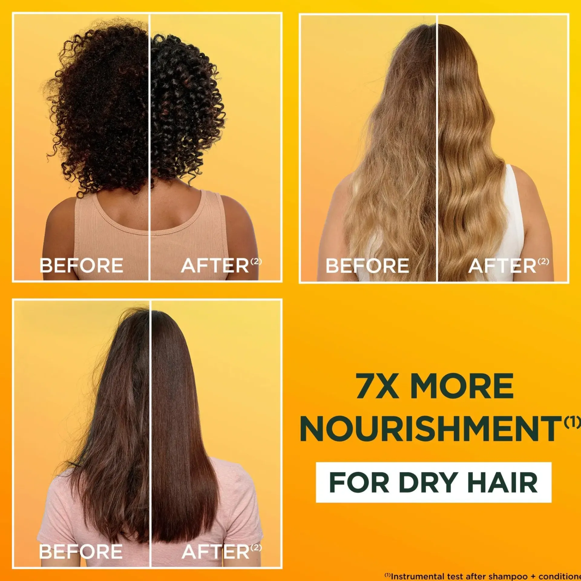 Garnier Curly Girl -Tuotteet|Hiustenhoito<Fructis Hair Food Banana hiusnaamio kuiville hiuksille 400 ml