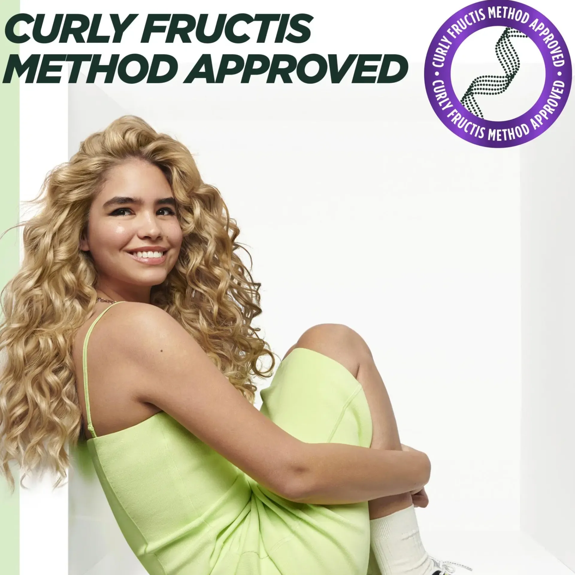 Garnier Curly Girl -Tuotteet|Hiustenhoito<Fructis Method for Curls hiusnaamio kihartuville hiuksille 370ml