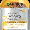 Garnier Kasvojenhoito<Micellar öljyä sisältävä puhdistusvesi 100ml