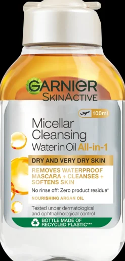 Garnier Kasvojenhoito<Micellar öljyä sisältävä puhdistusvesi 100ml