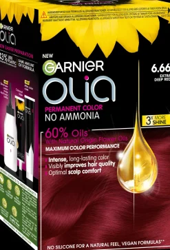 Garnier Hiusvärit<Olia 6.66 Carmin kestoväri 174ml