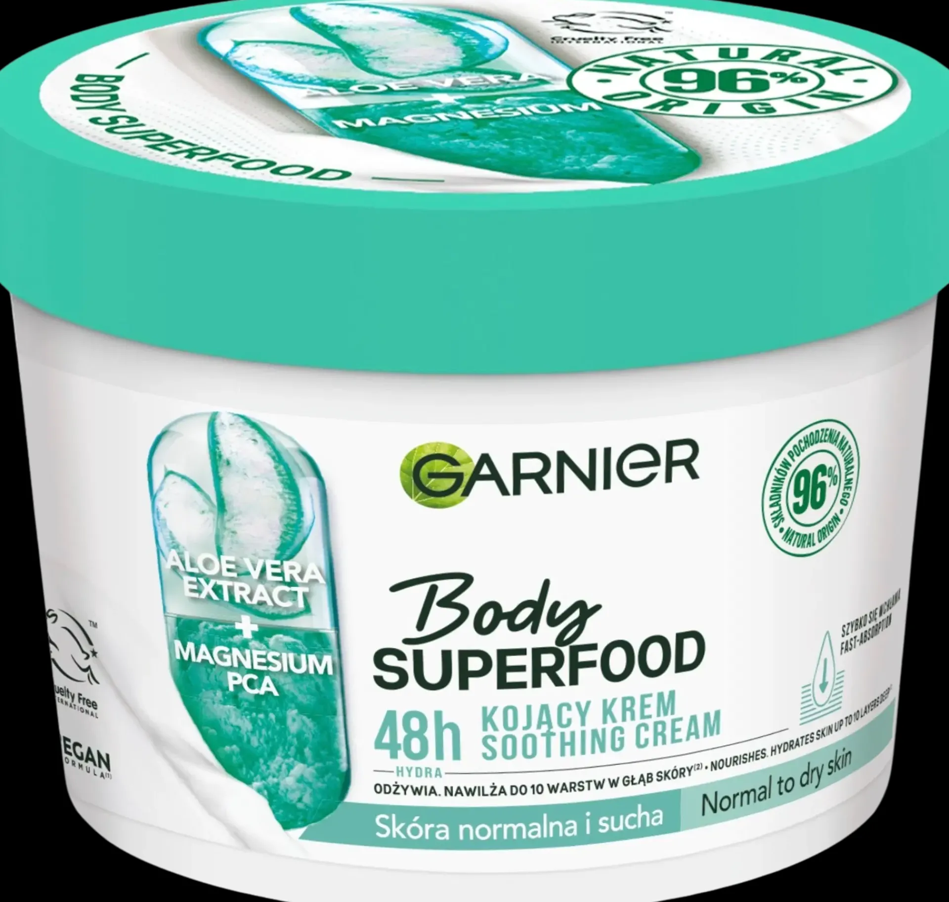 Garnier Vartalonhoito<Superfood Aloe body butter 380ml